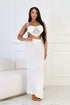 Brisa Crochet Top & Maxi Skirt SET